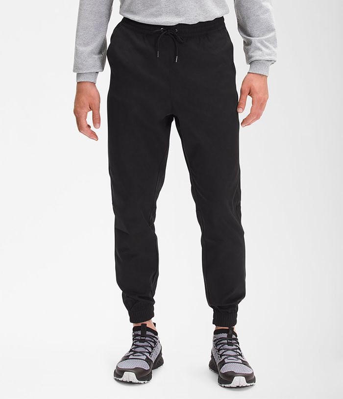 The North Face Pants Standard Jogger Black - Mens - Thailand ZVOTS-4839